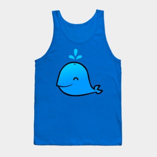 Kawaii Whale Tank Top